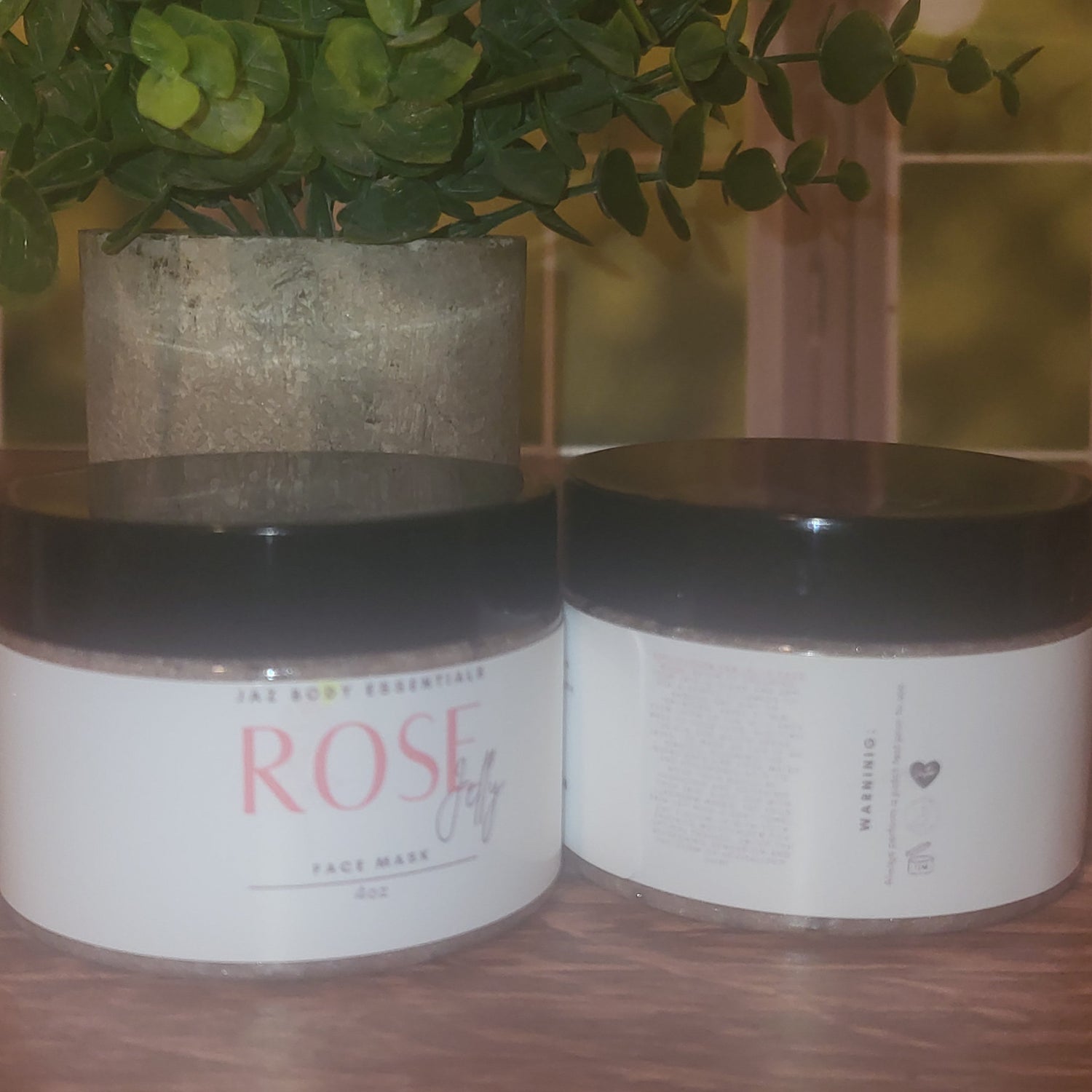 Rose Jelly Face Mask 4oz-4