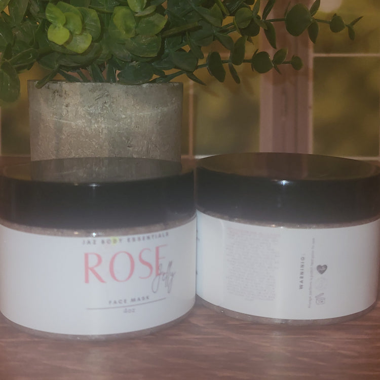 Rose Jelly Face Mask 4oz-4