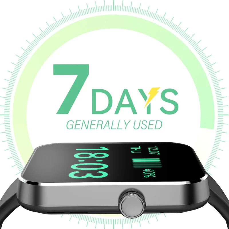 Fit G06 Smartwatch BT Calling Waterproof Fitness Tracker (Black)-3