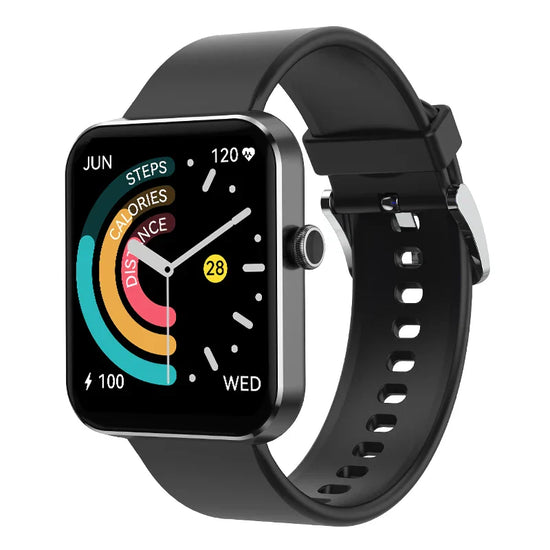 Fit G06 Smartwatch BT Calling Waterproof Fitness Tracker (Black)-0